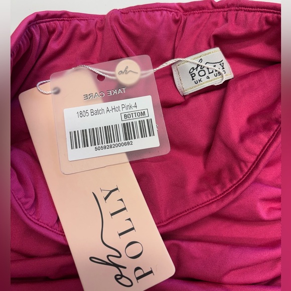 Oh Polly Hot Pink Mini skirt 0 - Picture 3 of 4